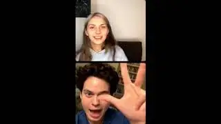 Zorja (Serbia Eurovision 2022 NF) teaches William Wiwibloggs how to be Serbian