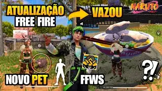 VAZOU? NOVO PET, GELO INFINITO, SOMBRA ROXA, BANDEIRÃO, SKIN GRÁTIS FFWS E MAIS NOVIDADES FREE FIRE