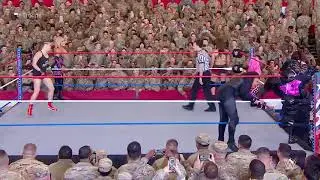 Rousey & Natalya Vs Jax & tamina Vs Morgen & logen WWE