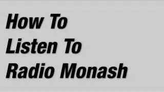 How To Listen To Radio Monash