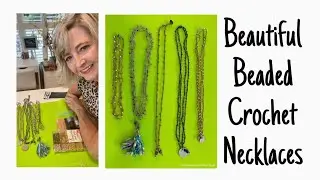 Beautiful Beaded Crochet Necklaces