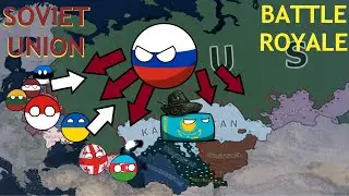 SOVIET UNION BATTLE ROYALE - Hoi4 Timelapse