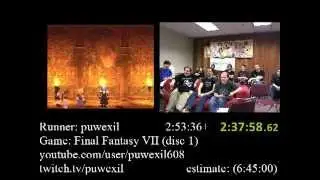 AGDQ 2012 - Final Fantasy VII Speedrun, Part 1 (Disc 1)