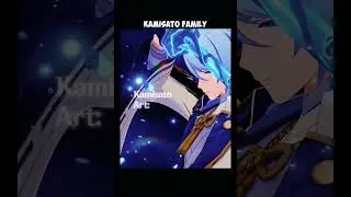 kamisato family！！！  #ayato #kamisatoayaka #genshinkamisatoayato