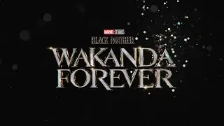 BLACK PANTHER Text Animation - Trapcode Particular