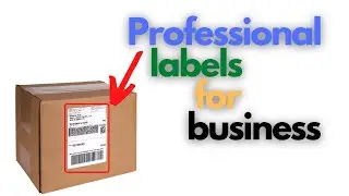 How to create professional labels for your business