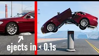 Gory Red Race Car Crash in BeamNG.Drive! | Unforgettable Carnage and Destruction