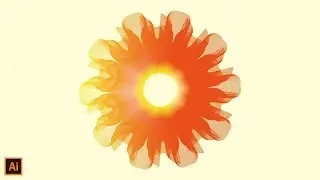 Vector Flower Illustrator Tutorial