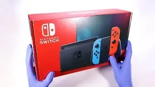 New Nintendo Switch Unboxing - ASMR