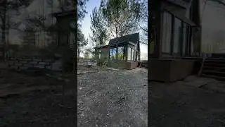 Продолжаем обустраивать каркасный афрейм дом в Логойском районе 🏡 #афрейм #каркасныйдом #беларусь
