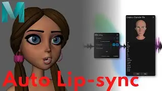 CgKode | Talkey - Audio Based Auto Lip-sync Plugin for Autodesk Maya
