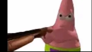 patrick with a shotgun