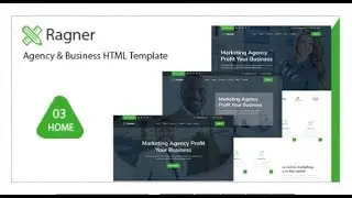 Ragner - Agency & Startup HTML Template | Themeforest Templates