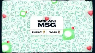 HASSA1 X @FLACK_off  - WSALNI MSG ( Official Lyrics Video )