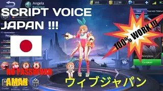 SCRIPT AUDIO JAPAN ML !!! Dijamin work dan aman
