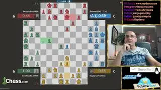 (76) Excellent and Epic Game | 4-Player Chess | 365 Day Challenge