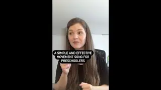 A Simple & Effective Movement Song For Preschool | Movement Songs For Kids |Music For Kiddos 
