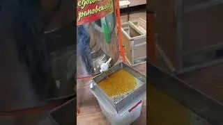 Качаем мёд у среднерусских пчёл 2021.