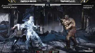 Kombat Cup S2W8: Emperor Knicks vs TrapHustla101 | MKX | Mortal Kombat X
