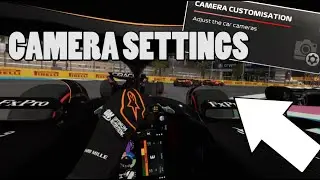 GOOD CAMERA SETTINGS - Cockpit, TV Pod, TV Pod Offset - F1 24