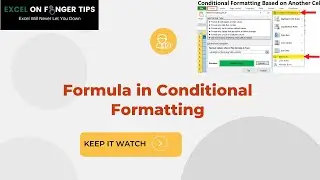 Formula in Condition Formatting | How to use Formula in Condition Formatting