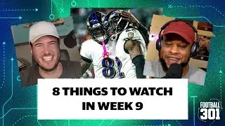 NFL Week 9 Preview & Slop Watch, Cowboys vs Falcons & Nate Tice's 2025 big board | Football 301