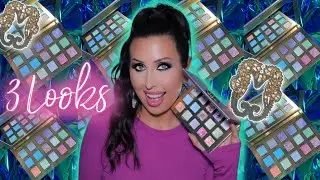 SEA HORSE PALETTE from ADEPT COSMETICS | 3 LOOKS + LOTS OF SWATCHES