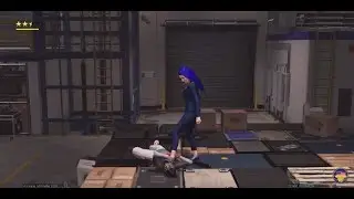 WWE 2K22 Foot Choke Knock Out