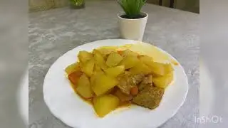 ОЧЕНЬ ВКУСНОЕ ЖАРКОЕ СО СВИНИНОЙ | НЕЖНАЯ КАРТОШКА С МЯСОМ | ИДЕАЛЬНЫЙ ОБЕД И УЖИН ДЛЯ СЕМЬИ