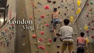Korean Music Festival, top rope climbing, new tattoo, coffee cupping | London Vlog #44 (中文CC)