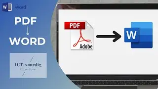 PDF naar Word