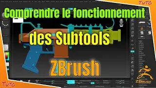Zbrush #16 Les subtools