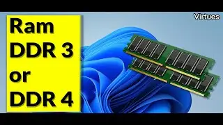 How to see RAM technology in Windows 11 | DDR3 , DDR4, DDR5 | Virtues