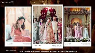 vivo V27 | India's 1st Wedding style portrait | Buy Now