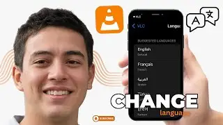 How to change language in VLC Media Player - On phone 