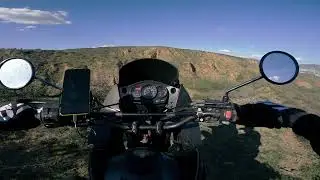 KLR650 - When you accidentally decided to take side road