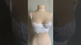 Мой первый лиф балконет из кружева🔥