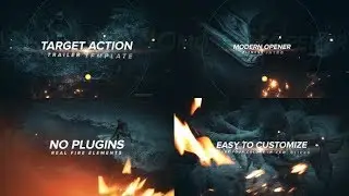 After Effects Template - Target Action Trailer