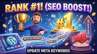 Rank #1! How to Update Meta Keywords in WordPress & Rank Math SEO 