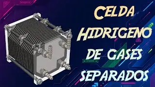 Celda Hidrogeno de gases separados