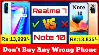 Realme 7 vs Redmi note 10 Comparison | Redmi note 10 vs Realme 7 - which should you buy ?