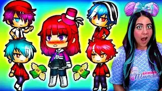 My 4 Popular Rich Bestfriends...💸💰 Gacha Life Mini Movie Love Story Reaction