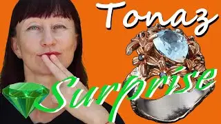 ТОПАЗ ГОЛУБОЙ * КОЛЬЦА * СЕРЕБРО.