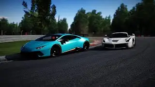 Lamborghini Huracan Performante vs Ferrari LaFerrari @ Brands Hatch | Assetto Corsa Maximum Graphics