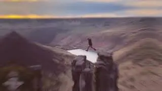 Crazy Jump from Dovestone - Saddleworth Peak District, United Kingdom