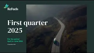 REFUELS N.V - ReFuels CEO & CFO present FY Q1'25 results and host a Q&A