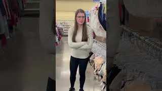 Mom makes her get used underwear. 
