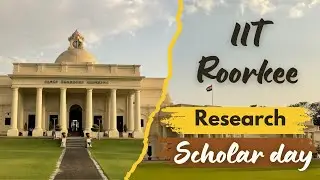 Research Scholar Day IIT Roorkee|Professor's talk|Poster Presentation| IIT Roorkee | RSD'24