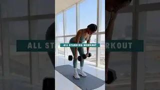 FULL BODY STANDING WORKOUT - VERY EFFECTIVE 🤩