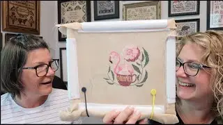 Flosstube #34 - Between Two WIPs - all the starts, all the kitting up, and Sampler September preview